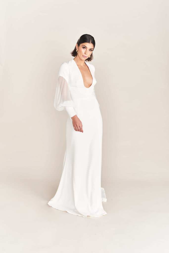 Brooke Dress bridal gown by Alca Line Bride