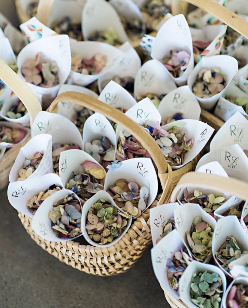 dried botanicals confetti