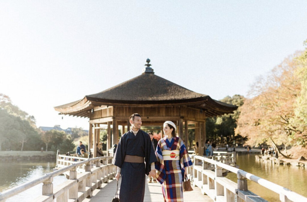 Japanese traditional wear couple photoshoot