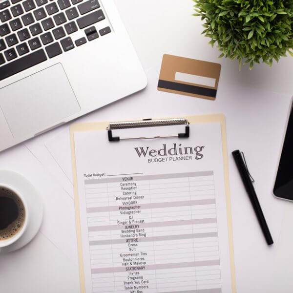 wedding planning budget checklist